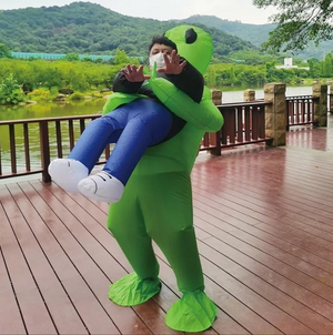 Traje Inflable Alien 👽 – Especial Halloween  - Adulto y niño
