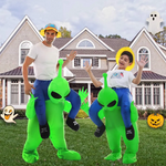 Traje Inflable Alien “A Hombros” – Edición Halloween adulto y niño 👽