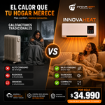 🔥 Calienta tu hogar en minutos con InnovaHeat