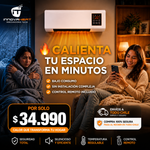 🔥 Calienta tu hogar en minutos con InnovaHeat