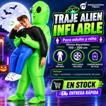 Traje Inflable Alien 👽 – Especial Halloween  - Adulto y niño