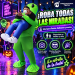 Traje Inflable Alien 👽 – Especial Halloween  - Adulto y niño