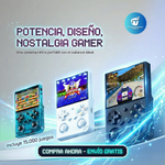 Consola Retro Portátil R36S Pro | +15.000 Juegos (64GB)