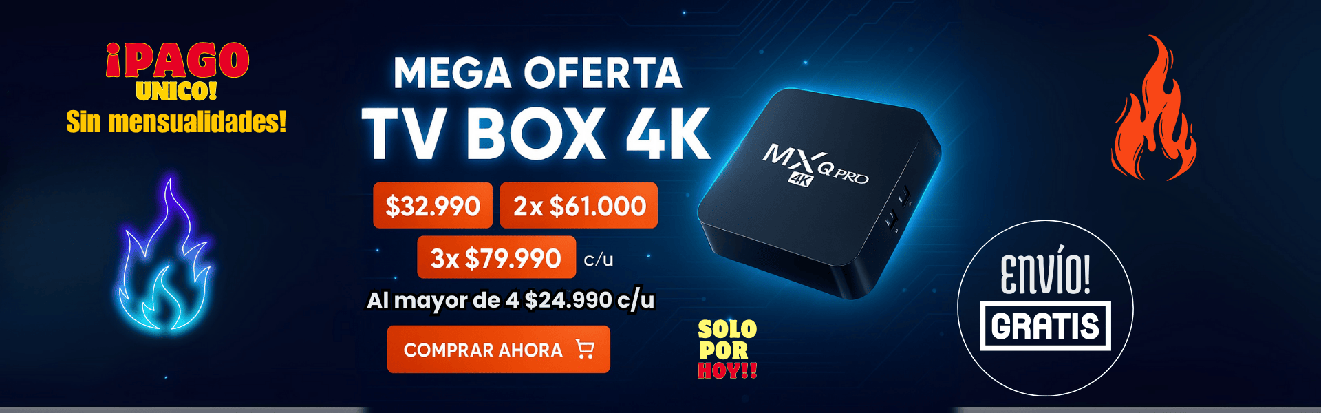 Banner TV Box 4K
