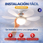 Lámpara Ventilador