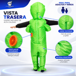 Traje Inflable Alien 👽 – Especial Halloween  - Adulto y niño